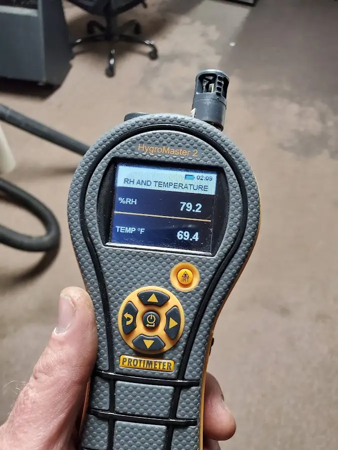 Moisture meter humidity assessment for Fire & Smoke Damage Restoration in Green Valley